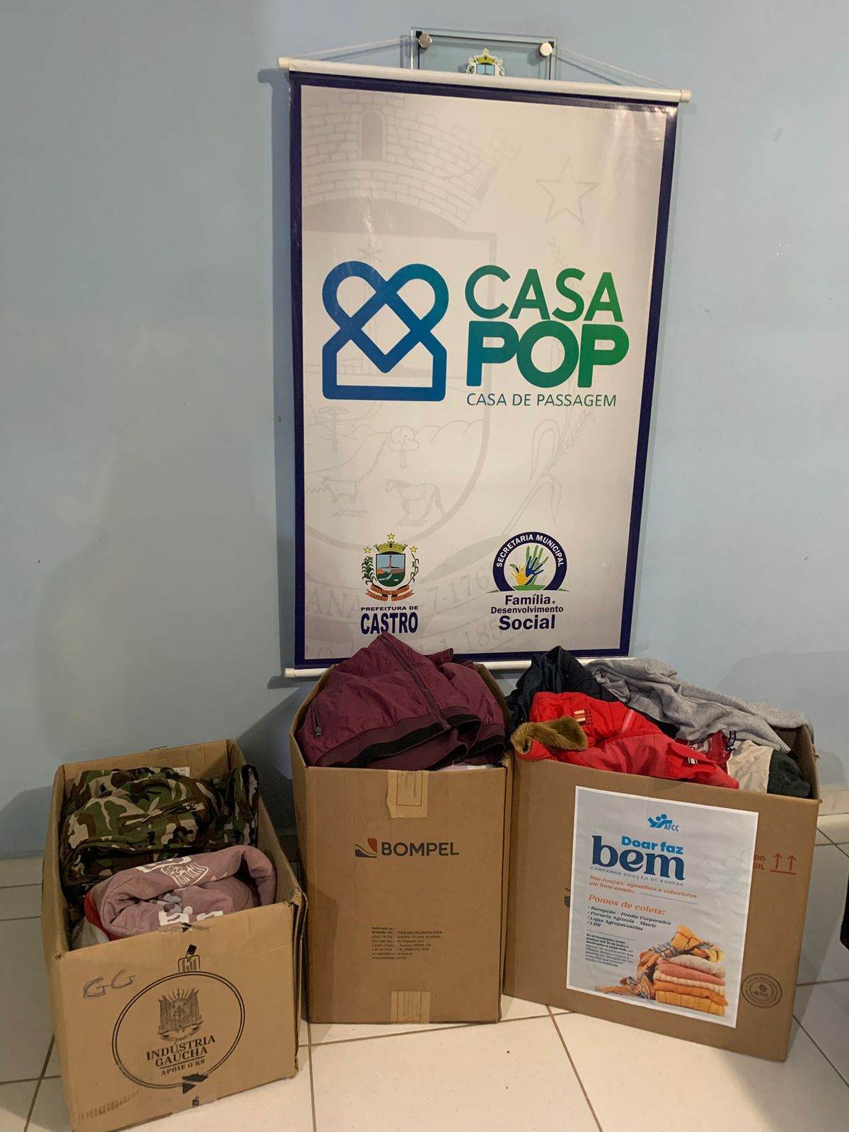 Campanha do agasalho - Jul/25